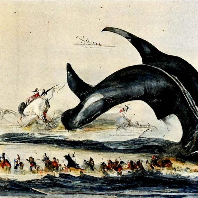 735ba0a7-71b7-4723-8089-a972ef72fe89_cncverkstad_whale_Orca_attack_on_Scared_Horses_Painting_by_Auguste_Vinchon_Fine_Art_Illustrated_Plotted_Inkd.png