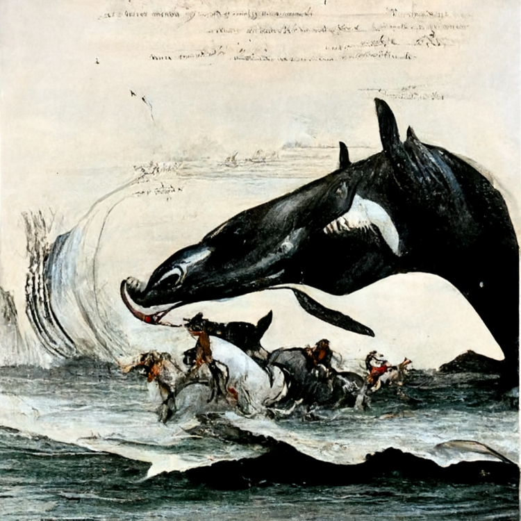 d47eaa90-3da6-40ab-9ed1-f66903c416a1_cncverkstad_whale_Orca_attack_on_Scared_Horses_Painting_by_Auguste_Vinchon_Fine_Art_Illustrated_Plotted_Ink.png