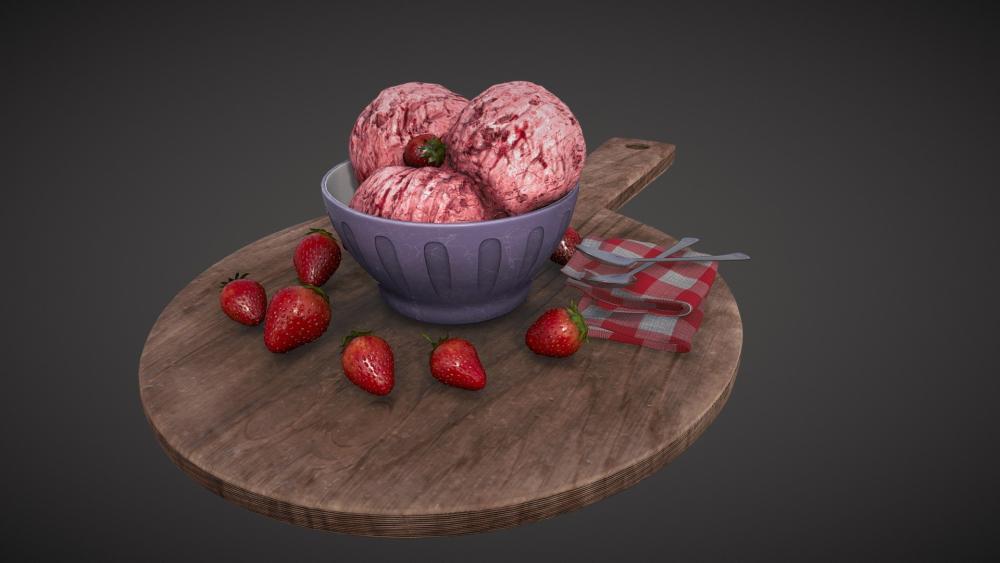 Ice Cream - Bowl 3D model.jpeg